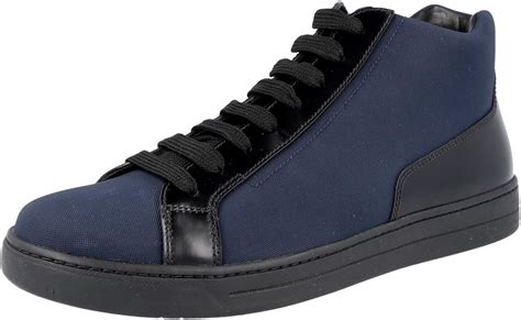 prada spazzolato leather sneakers|Prada Men's 4T2998 Brushed Spazzolato Leather .